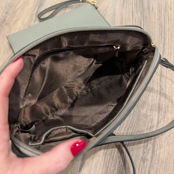 Lovevook Gray Crossbody Bag & Clutch - Picture 6 of 14